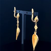 Orecchini Cianfrone Gioielli Donna in Oro Diamante 0.02 Ct OROR-65-198 - OROR-65-198